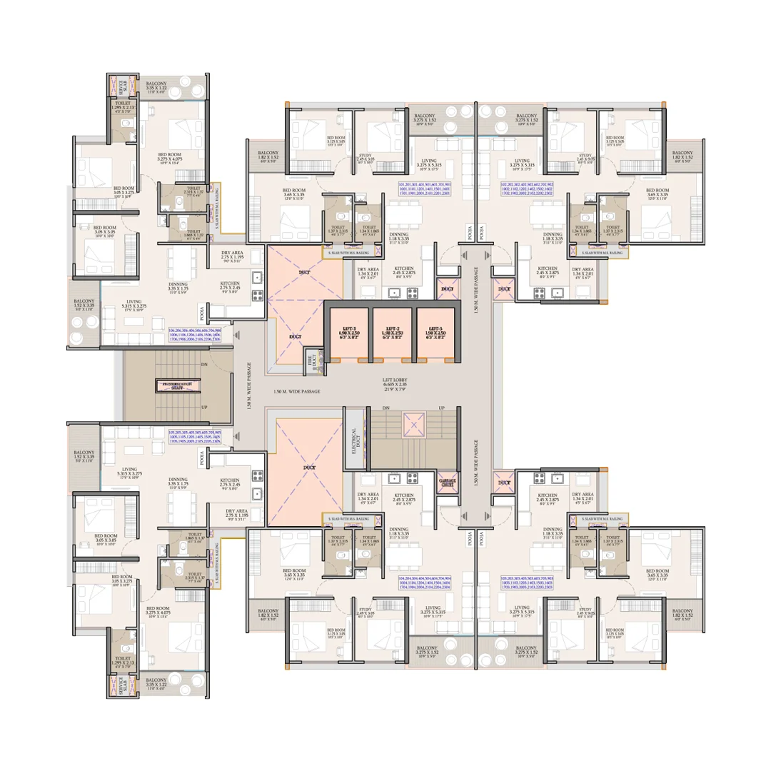 Vision 73 Ravet Floorplan
